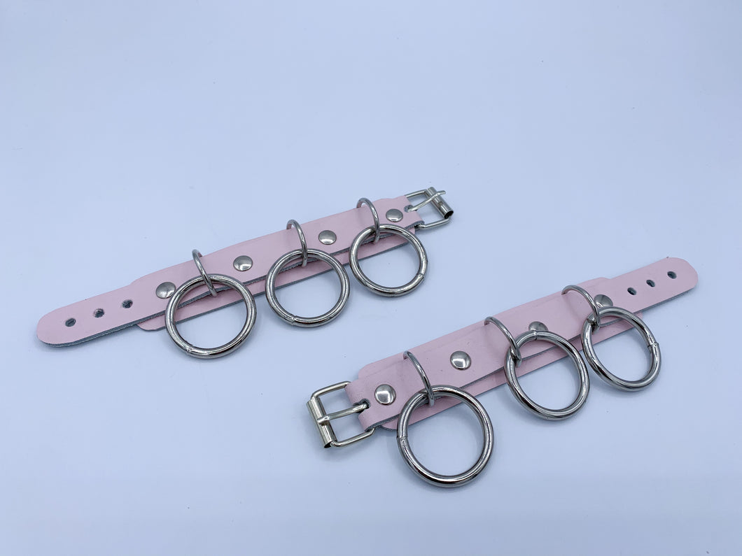 Soft Pink Demonia cuffs