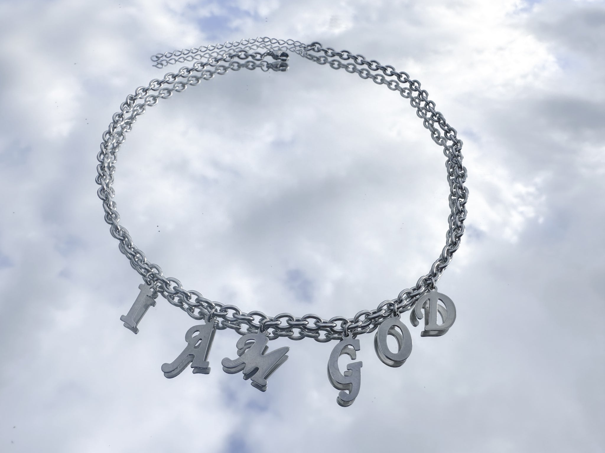 i am god necklace – Shop Biohazard