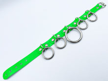 Load image into Gallery viewer, Neon Green Dominatrix collar
